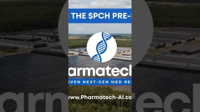 Innovation meets blockchain!Pharmatech AI is rewriting the future of science with $PCH ⚡#desci #ai