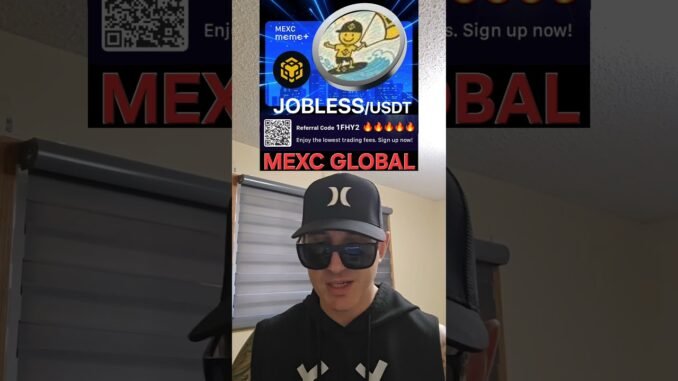 $JOBLESS - JOBLESS TOKEN CRYPTO COIN HOW TO BUY MEXC GLOBAL BNB BSC BINANCE CZ MEMECOIN PANCAKESWAP