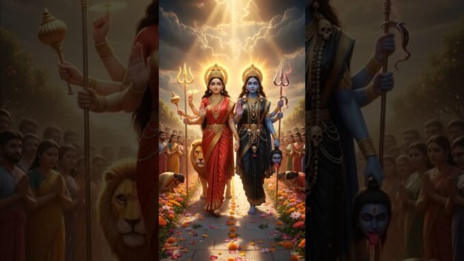 Jai mata di 🛕🚩🌺 #mahadev #navratri #matadurga #kalimata #ai #news #crcket