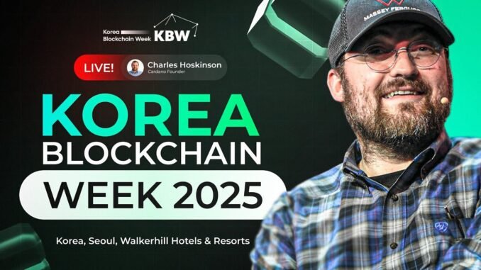 KBW2025: AI + RWA + Cardano Bulls — Live from Korea Blockchain Week