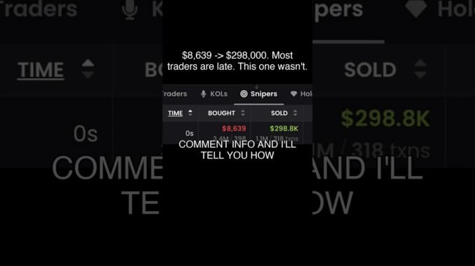 LINK IN BIO ➡️ #solana #memecoin #bitcoin #viralreels #ai #dexscreener #letsbonk