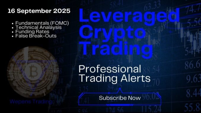 Leveraged Crypto Trading Daily Alerts - 16 September 2025