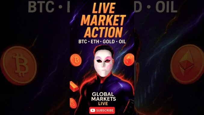 🔴 Live BTC Trade in Hindi |  Bitcoin Ethereum Gold Live Market Analysis & Trading #gold #btc #forex