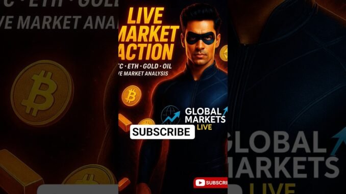 🔴 Live GOLD Trade in Hindi | Bitcoin Ethereum Gold Live Market Analysis #trading #gold #btc #forex