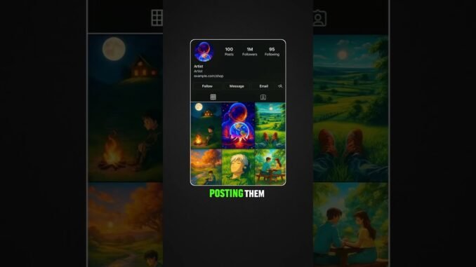 Make Money Selling AI-Generated Images | Free AI Tools for Beginners (2025 Side Hustle #shorts