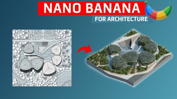 Nano banana AI for Architecture and 3D- Full beginners Guide