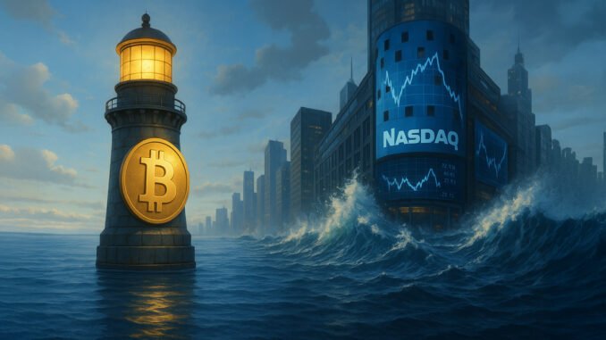 Nasdaq 100 is now more volatile than Bitcoin, report shows