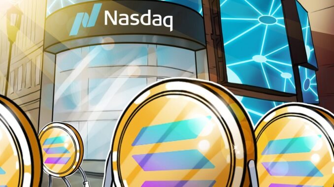 Nasdaq Approves SOL Strategies Listing For Sept. 9