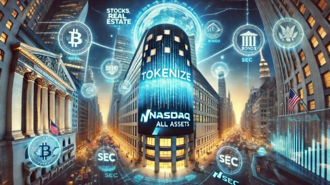 Nasdaq President Seeks SEC Approval To Tokenize All Assets On Nasdaq