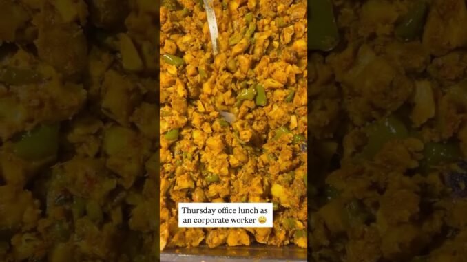 Office unlimited lunch #officelunch #lunch #recipe #delhi #snacks #song #news #ai #food #music #cat