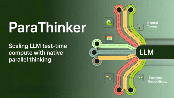 ParaThinker: Scaling LLM Test-Time Compute with Native Parallel Thinking to Overcome Tunnel Vision in Sequential Reasoning