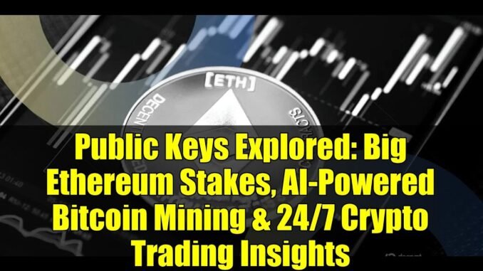 Public Keys Explored: Big Ethereum Stakes, AI-Powered Bitcoin Mining & 24/7 Crypto Trading Insights