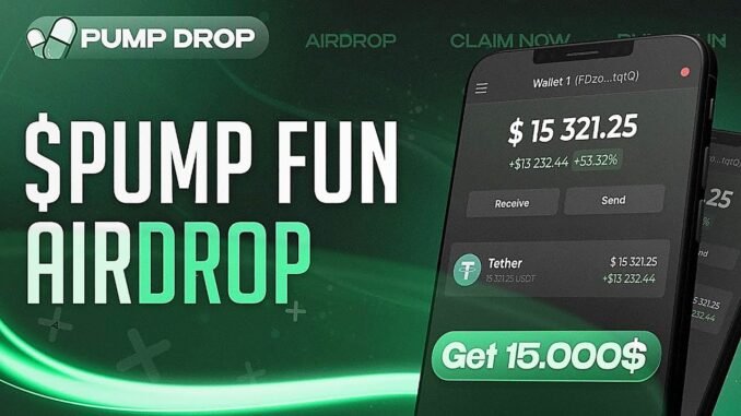 Pump Fun Airdrop Explained: Secure Up to $15,000 in $PUMP Fast | SOLANA MEMECOINS |