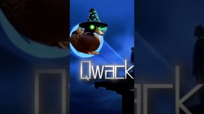 Qwack The Magic Duck Meme Coin On Solana