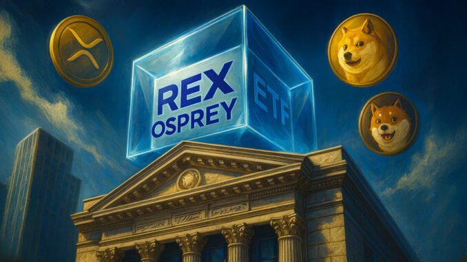 REX-Osprey Dogecoin and XRP ETFs likely to debut this week REX-Osprey Dogecoin and XRP ETFs likely to debut this week