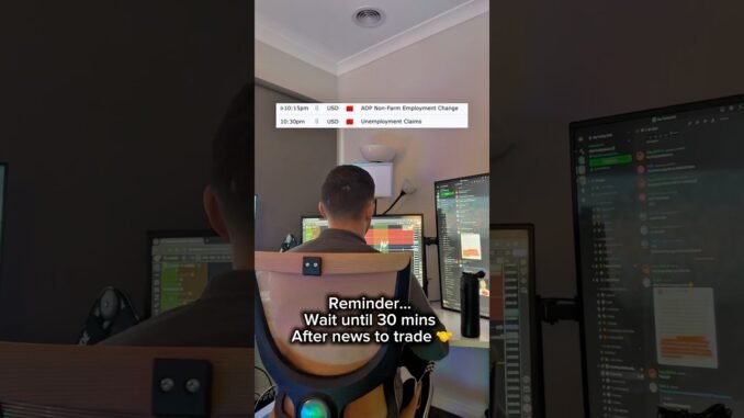 Reminder.. new today! #xauusd #trading #daytrading #bitcoin #fvg #forexuk #forex #news #london