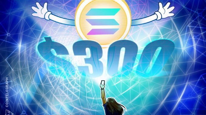 SOL Aims For $300 As TradFi Adoption, DeFi Back Rally SOL Aims For $300 As TradFi Adoption, DeFi Back Rally