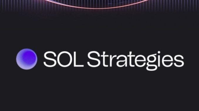SOL Strategies secures Nasdaq listing under STKE