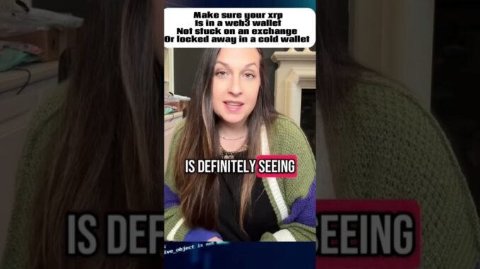 Secure your XRP on web3 wallet #xrp #blockchain #bullrun #crypto #web3 #cryptocurrency