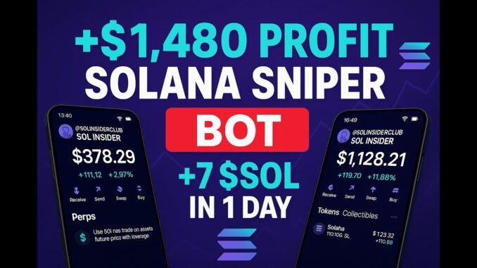 SolSniper EXPOSED 🚀 | Solana AI Sniper Bot Tutorial + Solana Meme Coin Trading Guide