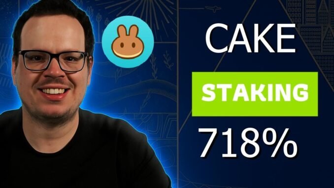 Stake CAKE crypto 🚀 Earn Up to 718% APY by Staking PancakeSwap Coin | CAKE COIN | CAKE TOKEN