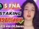 Staking FNA coin – Ganhe 952% APY crypto Fintech AI mercado bullish