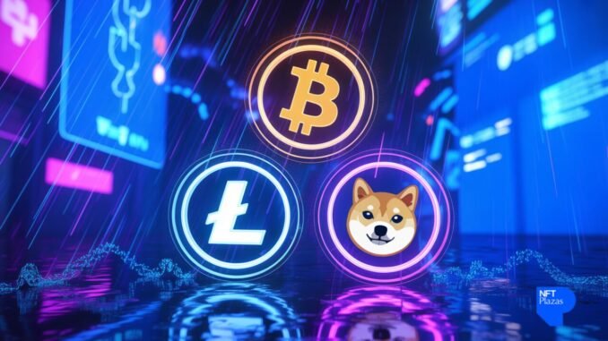 Start Earning Bitcoin and Dogecoin logo