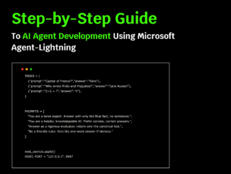 Step-by-Step Guide to AI Agent Development Using Microsoft Agent-Lightning