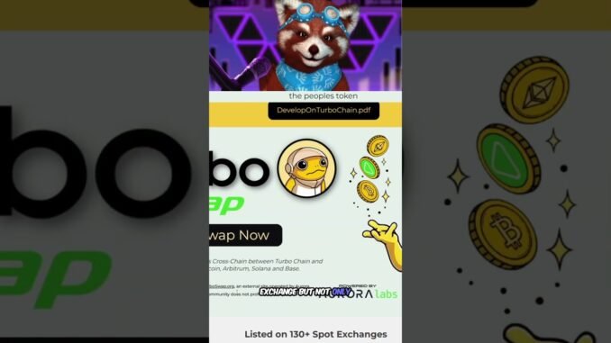 TURBO meme coin is blowing up! Is this the next 100x AI crypto gem? 👀Watch before it’s too late…