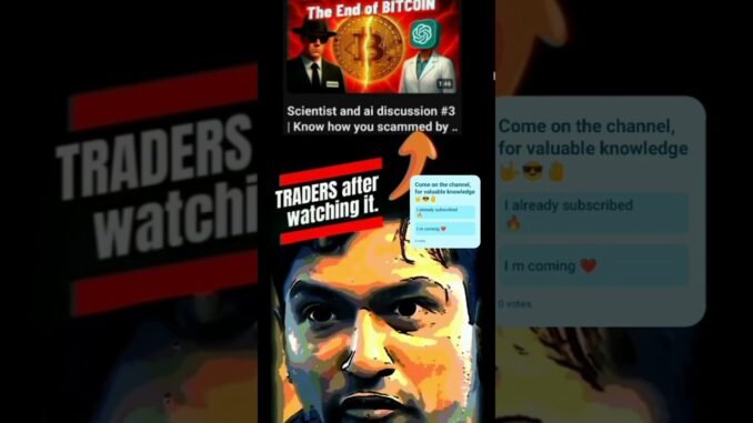 The BITCOIN reality exposed !#bitcoin #crypto #trading #stockmarket #growscientist