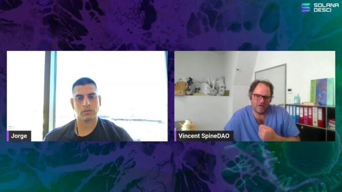 The Future of Spine Health | SpineDAO Live Interview on AI, Blockchain & Decentralized Science