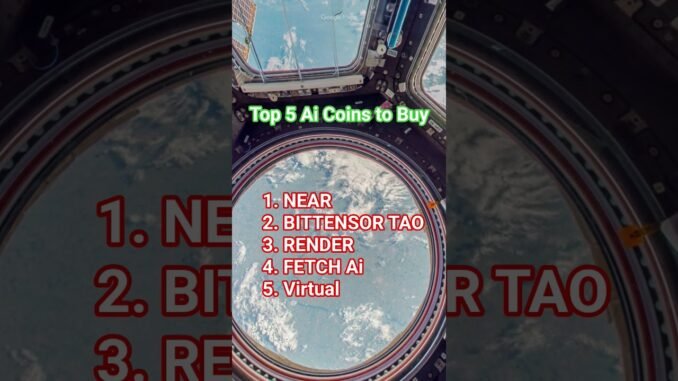 Top 5 Ai Coins to Buy #crypto #aicoins #nearprotocol #bittensor