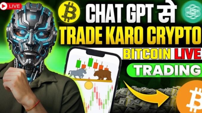 Trade With Ai | 🛑Live Crypto Trading Using ChatGPT 🤖 | #cryptolive