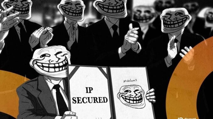 Trollface Meme Creator Grants Exclusive IP Rights to Solana Token in Six-Figure Deal