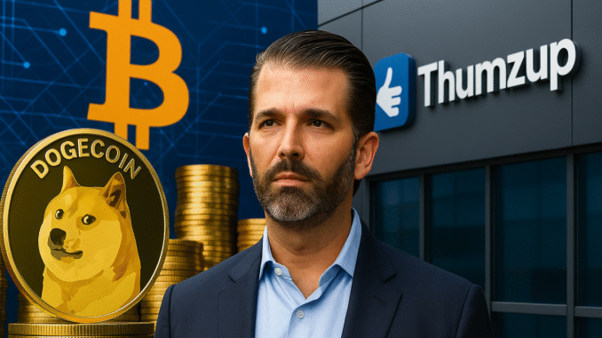 Trump Jr.-Linked Firm Targets Dogecoin Mining With $50M War Chest Dogecoin news Trump Jr