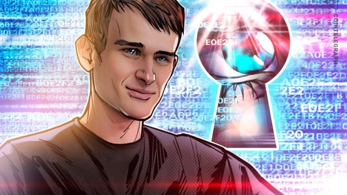 Vitalik Buterin Slams EU’s ‘Chat Control’ Bill, Warns of Privacy Threat