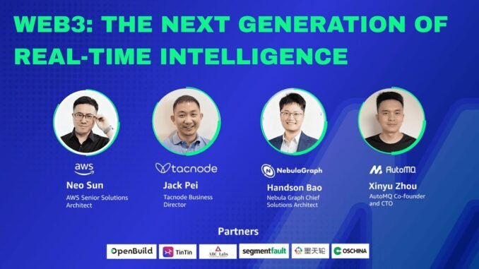 Web3: The Next Generation of Real-Time intelligence