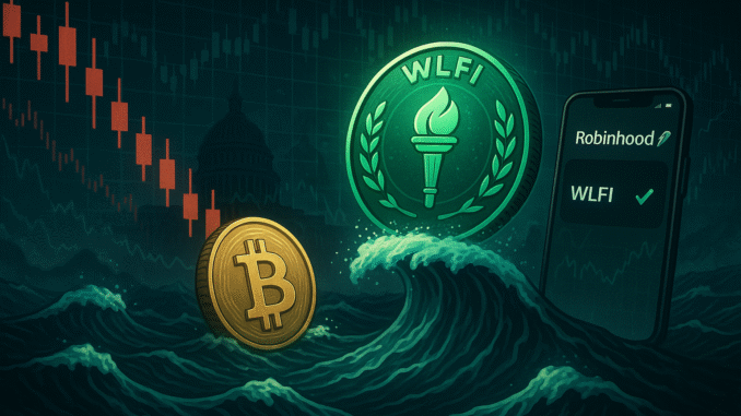 World Liberty’s WLFI holds steady as Robinhood listing sparks interest