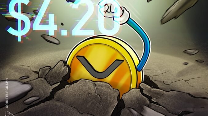 XRP Whale Buying Could Send Its Price to $4.20 in XRP Whale Buying Could Send Its Price to $4.20 in the Weeks Ahead