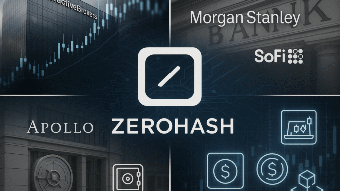 Zerohash raises $104 million in Series D backed by major Zerohash fundraising