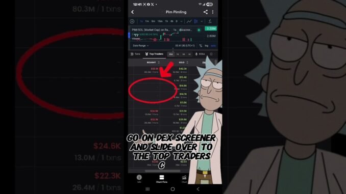 just get an insiders group #dexscreener #crypto #memecoin