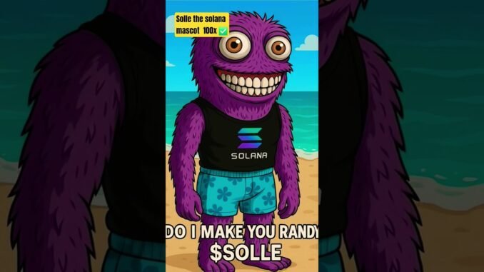 solle solana mascot 🤑🤑🤑  https://dexscreener.com/solana/6cefYvxYr78UdiChTYYFtoiG1R7WXiguCqguMKVirQ1F