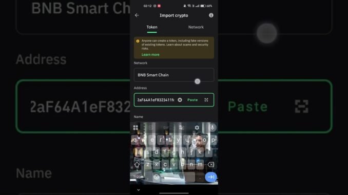 #starkcoin kaise show hoga wallet mein coin #crypto #pancakeswap #viralvideo #newcryptocoin #newcoin