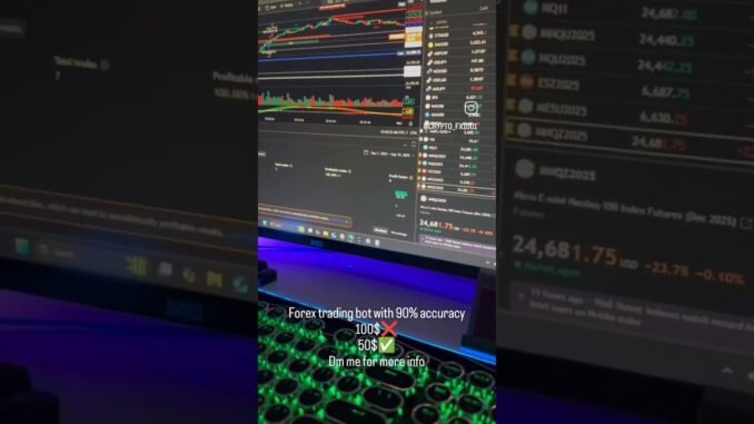 this ai trading bot 🤖 can your life soon dm on Instagram #aibot #trading #tradingbot #youtubeshort