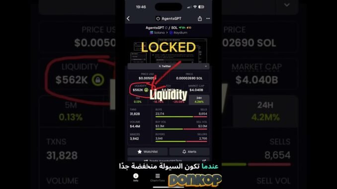 🚨 كيف تكشف السيولة الوهمية في عملات الميم الجديدة باستخدام Dexscreener 💧 #dexscreener  #memecoins"