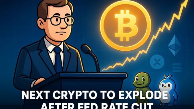 0.25% 연준 금리인하로 완화정책 전환...차세대 급등 암호화폐는? 연준 금리인하