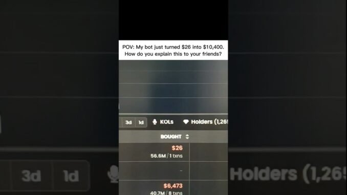 Link in bio 🔥 #solana #memecoin #crypto #dexscreener #ai #memecoinseason #aibot #memecoin1000x