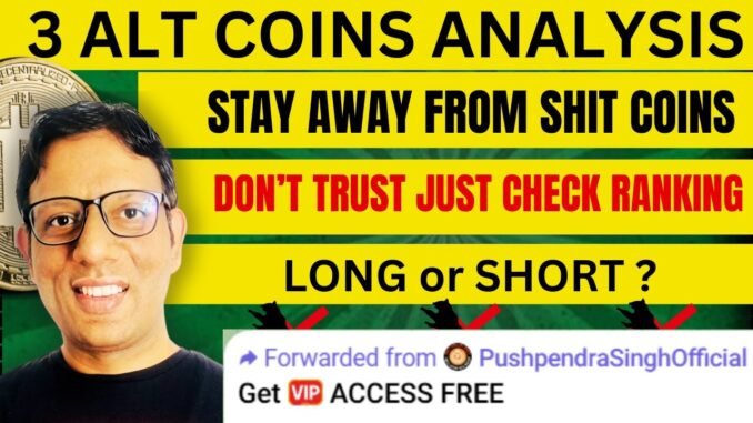 3 ALT COINS ANALYSIS | TOP 3 ALT COINS UPDATE | BITCOIN AND ALTS UPDATE