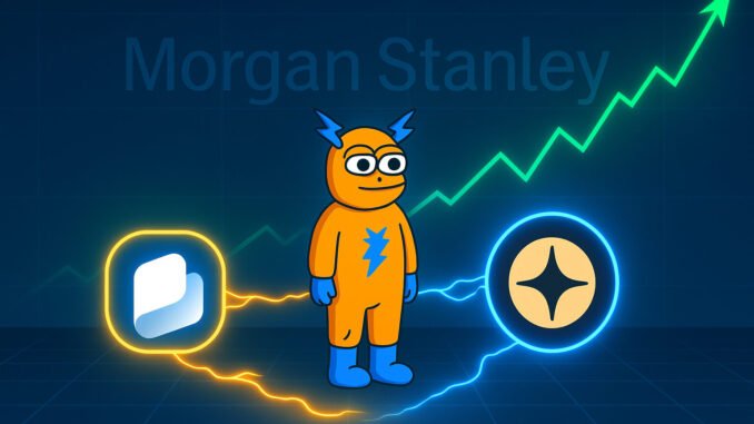3 Next Crypto to Explode as Morgan Stanley Issues 'Huge' Crypto Guidelines