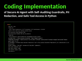 A Coding Implementation of Secure AI Agent with Self-Auditing Guardrails, PII Redaction, and Safe Tool Access in Python